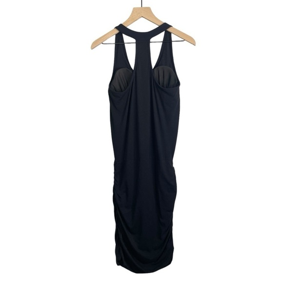 Athleta Women’s Tee Racerback Black Knit Dress - Picture 4 of 4